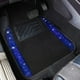 thumbnail image 2 of Alfombra de coche CAR PASS con diamantes de imitación brillantes, PVC, negro y azul, 2 of 4