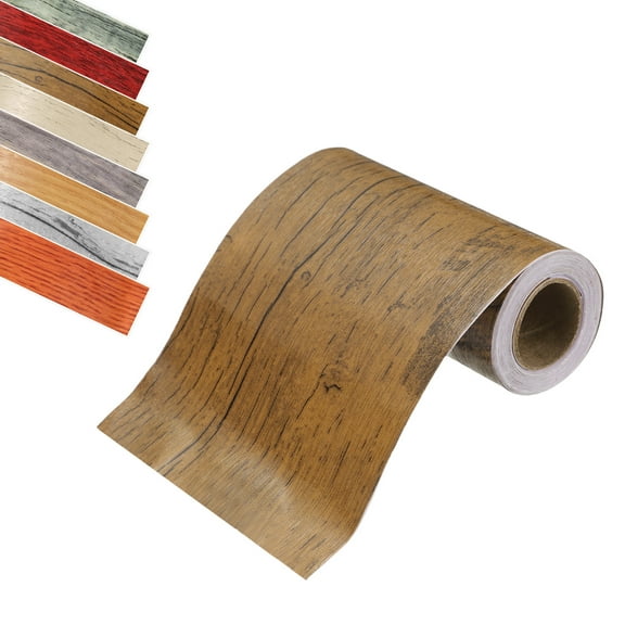 Uxcell Wood Grain Tape 4.72" x 16Ft Wood Grain Repair Tape Wood Colored Tape Repair Patch Light Coffee