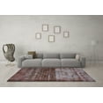 thumbnail image 3 of Ahgly Company Indoor Rectangle Abstract Light Blue Modern Area Rugs, 5' x 7', 3 of 4