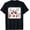 Black-45, variant on Funny Retro Heart Preppy Cherry Support Local Mothers Day Womens T-Shirt