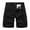 Black, variant on Ramiter Men'S Shorts Mens Fashion Casual Short Pant Gradient Color Lace Up Seaside Holiday Shorts Beach Pants Casual Cool Short Pant Khaki,L
