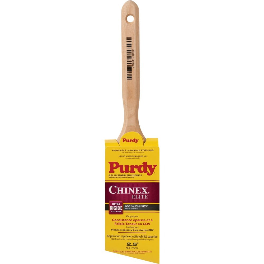 Purdy 144552925 Chinex Elite Glide 2.5 In. W Extra Stiff Angle Paint Brush