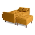 thumbnail image 4 of Sala Modular Sofá Cama Reversible de Lino Makora Mostaza Modelo Mykolo, 4 of 9