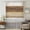 Brown, variant on Vintage Brown Wood Sheer Curtains 108" Extra Long for Living Room, Farmhouse Wooden Plank Rustic Light Filtering Privacy Drapes, Breathable Semi Sheer Window Treatment for Floor to Ceiling Window