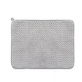thumbnail image 1 of HBFAGFB 18x24 Inch Microfiber Dish Drying Mat, Absorbent Countertop Pad, Gray, 1 Pack, 1 of 3