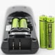 thumbnail image 4 of Cerepros 4-Pack BK-40AAABU 1,2 V 400 mAh batería de repuesto para teléfono inalámbrico Panasonic BK40AAABU, 4 of 5