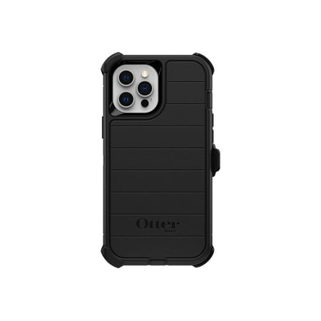 OtterBox - Defender Series Pro Carrying Case for Apple® iPhone® 12 Pro Max - Black