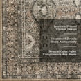 thumbnail image 6 of Nuloom Hillstone Collection Traditional Vintage Medallion Area Rug, 4' x 6', Aether Brown, 6 of 7
