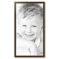 thumbnail image 2 of ArtToFrames 22" x 42" Black Panel With Gold Lip Picture Frame, 22x42 inch Multi Wood Poster Frame (WOM-5092),  Pack, 2 of 7