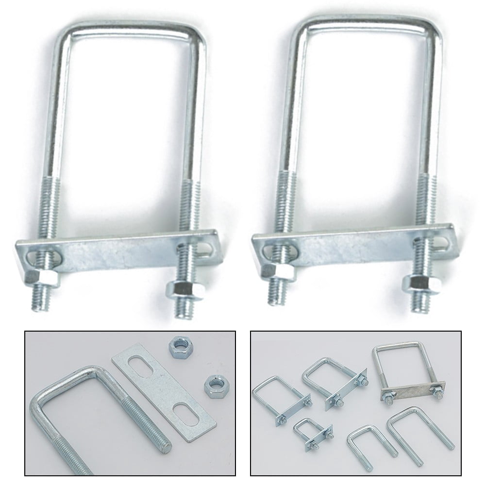 U-Bolts And Good Strength Bolts And Nuts (Square) For Boat Trailers Versatile