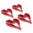 thumbnail image 4 of 4 piezas de corazones hechos amor colgante de pared de habitación decoración regalos para boda rojo mayimx Colgante colgante de corazón de amor, 4 of 9