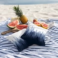 thumbnail image 5 of Outdoor Pillow Cover Forest Tree Set of 2 Waterproof Throw Pillowcases Misty Forest Silhouette Nature Ombre Decorative Patio Furniture Pillows for Couch Garden Indoor & Outdoor Use, 5 of 9