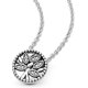 thumbnail image 4 of -silverMoments Collar con colgante de árbol genealógico brillante de plata de ley para mujer, 45 cm, 4 of 5