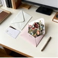 thumbnail image 6 of Greeting Card Flowers Pop-Up Card 3D Greeting Cards for Birthday, Anniversary, Thank You, Thanksgiving, Christmas, Get Well, Thinking of You, Congrats, or Any Occasion for Her Him Women Men, 6 of 7