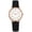 Black -BI42, variant on Resicozy Women's Watches Leather Strap Round Dial Large Number Fashion Classic Ladies Wrist Watches White