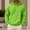 Light Green, variant on UDAUDU Mens Fleece Hoodie Long Sleeves Casual Pullover Drawstring Hooded Sweatshirt with Kangaroo Pocket Cozy Basic Hoodies for Men Black S