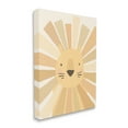 thumbnail image 3 of Stupell Industries Lion Quirky Striped Mane Soft Yellow Portrait Canvas Wall Art, 36 x 48, Design by Heather McLaughlin, 3 of 5