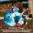thumbnail image 3 of ECR4Kids Willow Climb-N-Crawl Whale Tunnel Play Structure, Junior, Daycare Essentials, 3 of 9