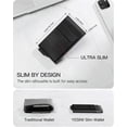 thumbnail image 3 of Pop up Card Holder Wallet for Men RFID Blocking Minimalist Mens Wallet Slim Credit Card Wallet Black, 3 of 5
