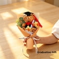 thumbnail image 4 of High School College Graduation Gift Bouquet, Doctor Bear Graduation Teddy Bear Bouquet, Class of 2026 Graduation Season Keepsake Gift for Her Him, 4 of 5