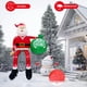 thumbnail image 3 of Papá Noel inflable OurWarm de 4,5 m con luces LED para exteriores, 3 of 7