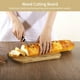 thumbnail image 4 of 12 tablas de cortar de madera, tablas de charcutería de madera de acacia con asas, tablas de cortar para cocina, tablas decorativas para servir alimentos para pan, verduras, queso, 16.1 × 4.7 pulgadas, 4 of 7