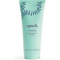 Nu Skin Epoch Ice Dancer Invigorating Leg Gel, Cooling Gel for Tired Legs with Wild Mint, Horse Chestnut, Eucalyptus, Menthol, Alcohol-Free, Non-Sticky Formula, 100 ml