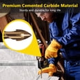 thumbnail image 2 of Broca Irfora Juego de brocas de 5 uds., Vástago hexagonal de carburo cementado para vidrio, azulejo de cerámica suave, espejo, plástico, madera de ladrillo Irfora Broca, 2 of 2