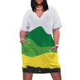 thumbnail image 1 of Oregon Skyline vestido suelto con bolsillo vestidos cortos s vestido suelto para mujer, 1 of 7