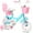 Blue, variant on Glerc Maggie 14 Inch Kids Girls Bike for 3-5 Years Old Child, Pink