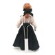 thumbnail image 5 of Bonita figura en miniatura realista para casa de muñecas a escala 1:12, modelo de disfraz de dama, juguetes para niños Vestido largo, 5 of 6