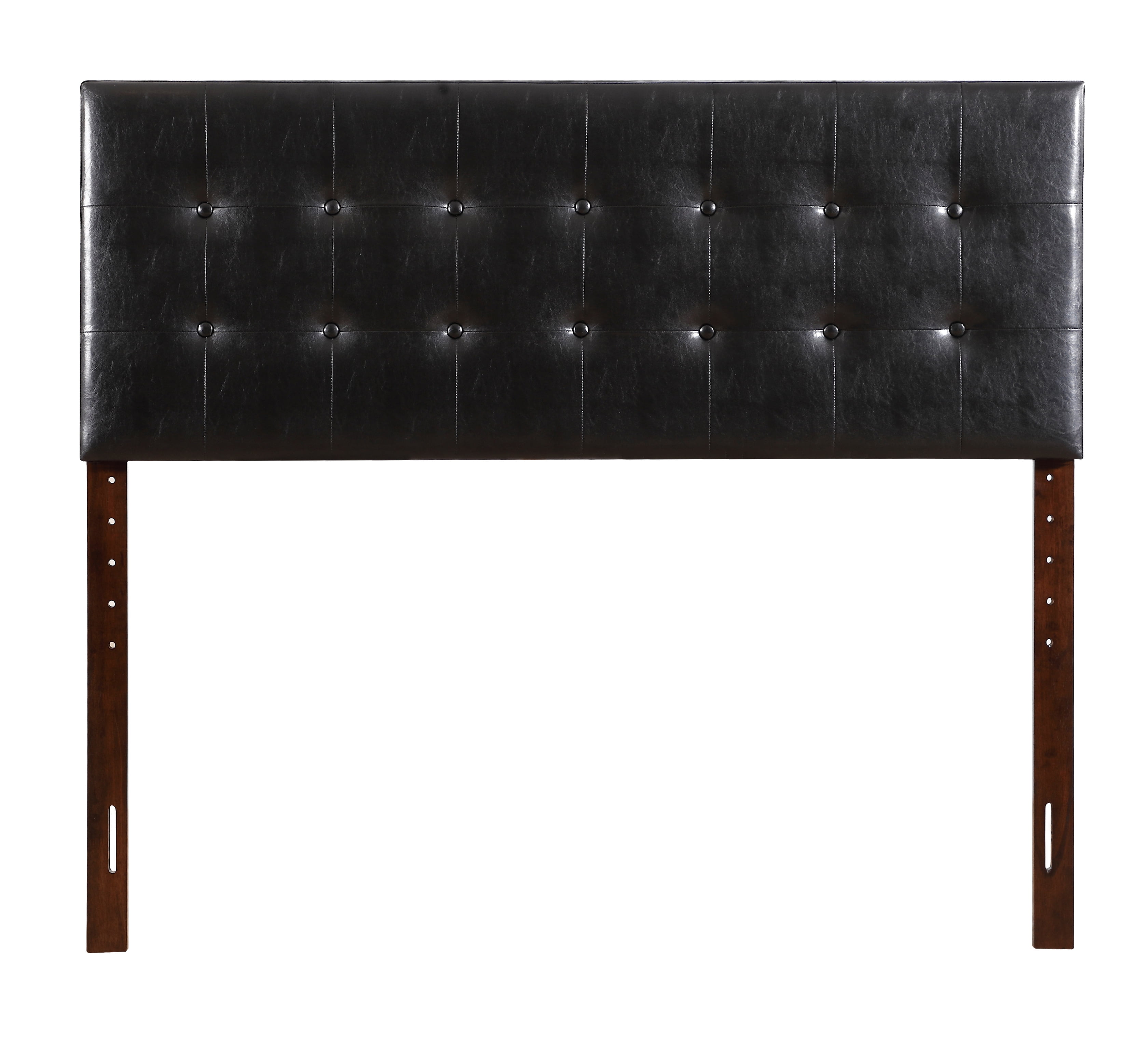 Stylish Black Upholstered Headboard For Bedrooms