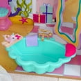 thumbnail image 6 of KidKraft Rainbow Dreamers Seashell Bathroom Dollhouse Furniture, 8 Pieces, 6 of 8