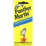 Panther Martin Silver and Yellow Fishing Lure