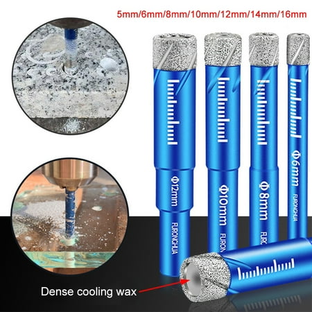 

Fairnull Diamond Tile Marble Glass Ceramic Hole Saw Cutter Drill Bit Drilling Power Tool