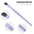 thumbnail image 4 of Unique Bargains 5 Pcs Travel Blending Makeup Brush Set Foundation Contour Concealer Blusher Brush 15.3x2.3cm Purple, 4 of 6