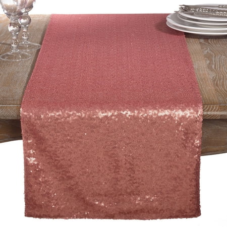 UPC 789323323774 product image for saro lifestyle shimmering sequin evening party event table runner, 16