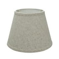 thumbnail image 2 of Aspen Creative 58851 Transitional Hardback Empire Shape UNO Construction Lamp Shade in Beige, 10" Wide (6" x 10" x 7 1/2"), 2 of 6