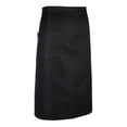 thumbnail image 1 of Delantal de Media Longitud con Bolsillo, Delantal de Servidor de Cocina de Tamaño Corto, Delantales de Trabajo de Chef Largos - Negro Sunnimix Delantal de cocina de cocina, 1 of 8