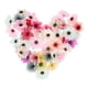 thumbnail image 4 of FELTECHELECTR 50 piezas de flores artificiales de margaritas, cabezas de flores coloridas, decoración para bodas, 4 of 6