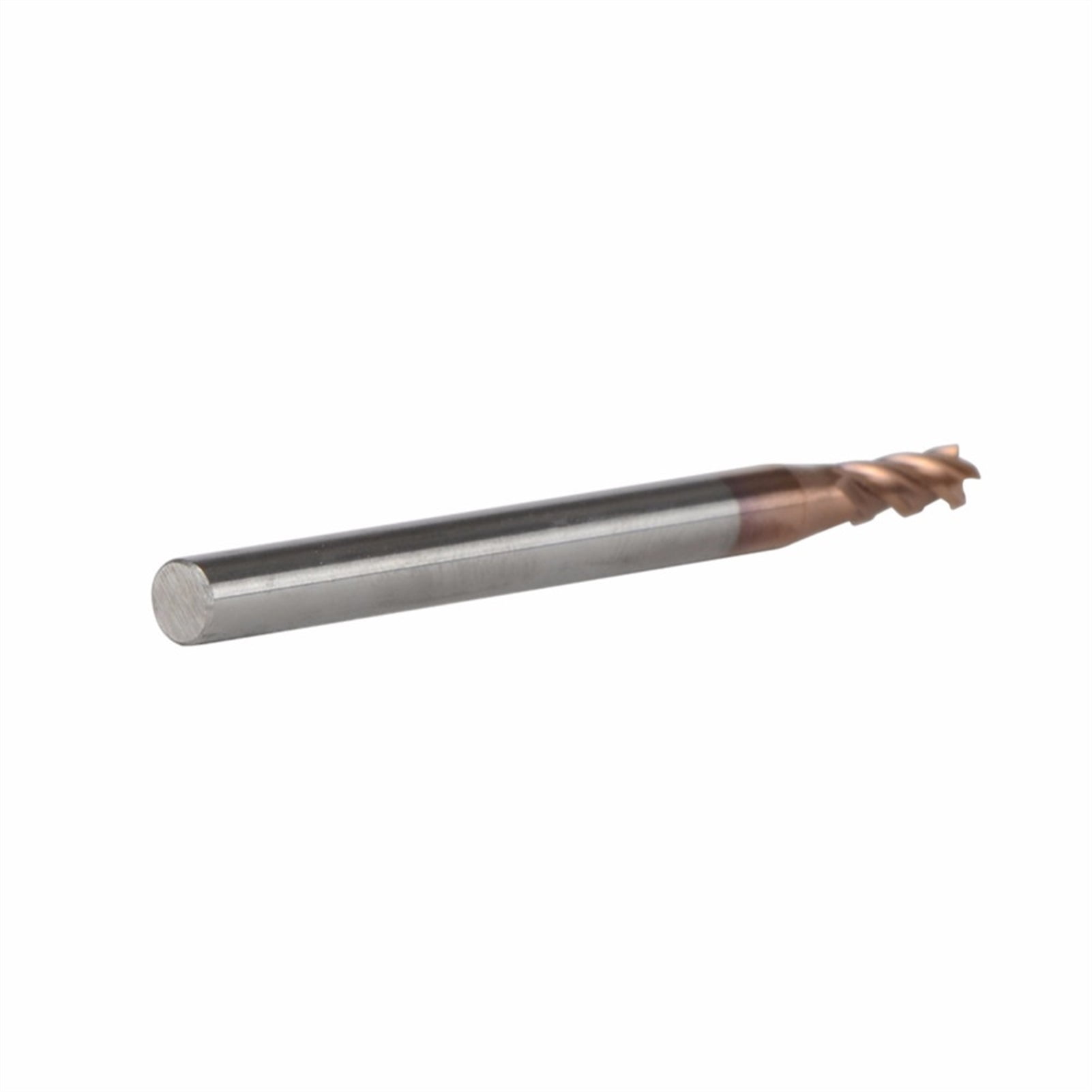 2pcs D3-4-50 Tungsten Steel End Mills 4 Flute Flattened Head CNC Milling HRC55 Carbide End Mills