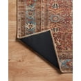 thumbnail image 6 of Echo Loom Anabella Brick / Blue 3'-6" x 5'-6" Accent Rug, 6 of 6