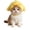 Yellow, variant on Chick Cartoon Plush Pet Headgear Hat for Dogs and Cats, Warm Fleece Winter Headpiece for Photo Props, Soft Adjustable Animal Ears Cover, Costume Accessories