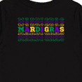 thumbnail image 4 of Inktastic Mardi Gras Mirror Words Boys or Girls Long Sleeve Toddler T-Shirt, 4 of 5