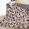 thumbnail image 6 of Sikiie Christmas Cat Ultra-Soft Micro flannel Blanket Luxury All Seasons Warm Blanket for Bedding Sofa and Travel (4 sizes)-60"x50", 6 of 7