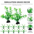 thumbnail image 4 of 12Pcs Fish Tank Grass Decorative Plastic Plant Fish Tank Plant Aquarium Decor for All Fish, 4 of 9