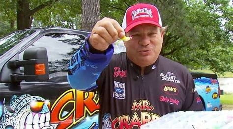 Strike King Mr Crappie Shadpole Refrigerator White Panfish Lure