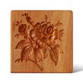 thumbnail image 1 of Cortadores de galletas Estampado de galletas Forma de galletas Panadería Greating Lebkuchen Mzipan Inserciones Flor Rose Hornear Partes Pascua Elenxs HA022516-01, 1 of 7
