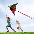 thumbnail image 4 of Mint's Colorful Life Delta Kite for Kids & Adults, Polyester Material, Extremely Easy to Fly, 4 of 7