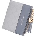 thumbnail image 1 of Women PU Leather Wallet Short with Tassel Decoration Multi Slots, 1 of 1